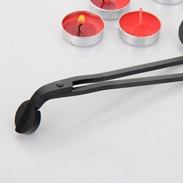 Stainless Steel Candle Wick Trimmer Oil Lamp Trim Scissor Tijera Tesoura Cutter Snuffer Tool Hook Clipper household scissors
