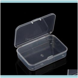 Jewellery Jewelryjewelry Pouches Bags 1/5Pcs Plastic Storage Box Case Packaging & Display Aessories Organiser Container Ring Earring Carrying