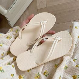 Slippers Beach Flip Flops Sandals Women Summer Shoe 2021 Woman Flop Non-slip Home Bathroom Shoes Platform Thong
