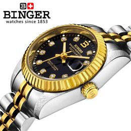 Water Ghost Series Classic Gold Dial Luxury Men Automatic Watches Stainless Steel Couple Mechanical Watch Mens Women Wristwatches