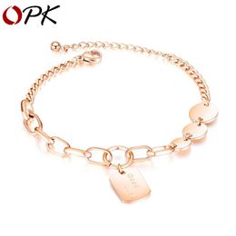 Charms Bracelets For Women Luck Bangle Chain Link Classic Love Pendant Bracelet Trendy Vintage Female Jewellery Fashion Girls Birthday Party Gift 616871798816