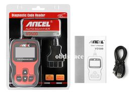 Ancel VD500 OBD2 tools Scanner Volkswagen Audi special testing equipment maintenance repair