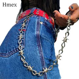 MZY118 Cadena de Cintura de Mujer Hebilla de Pasador Largo Dorado Plateado Cinturones de cinturón de Metal Jeans Cadenas de Cintura Cadena de Cintura Fina