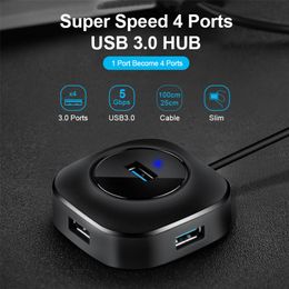 3 0 USB Hub USB 3.0 Splitter Multi USB Several Port Extender Multi-hub 2.0 Usb3.0 Hab Adapter for Home PC Computer Accessories