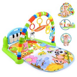 16 Styles Baby Music Rack Play Mat Kid Rug Puzzle Carpet Piano Keyboard Infant Playmat Early Education Gym Crawling Game Pad Toy 210402