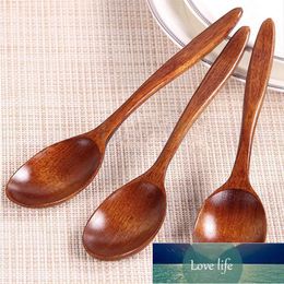 2pcs/lot 18CM High Quality Wave Wood Spoon Flatware Kitchen Tool Soup Dessert Coffee Stirring Ice Cream Honey Spoon Factory price expert design Quality Latest Style