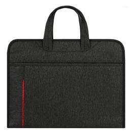 Selling Men And Women Business Oxford Cloth Document Bag Portable Conference Portfolio Briefcase Torba Na Laptopa Office Bag1