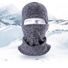 Cycling Caps & Masks Bike Warm Hood Winter Windproof Riding Face Mask Cap Men And Women Cold Equipment