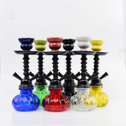 Arabian hookah small double pipe full set of hookah accessories Compact and portable