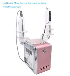 New style pink 2 IN 1 bio electric massage no needle body mesotherapy mesogun injector