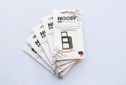 NOOSY Nano Micro Standard Sim Card Convertion Converter Adapter Card For Iphone 6 Plus All Mobile Devices