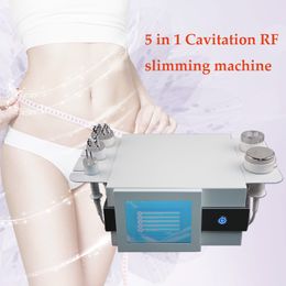 5 IN 1 fat reduction slimming machine radio frequency skin tightening home use cavitation lose weight