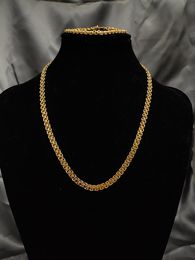 Earrings & Necklace WANDO Ethiopian Gold Colour Wedding Jewellery Set For Women Girl With Handmade Chain Earing Sets Eritrea Items