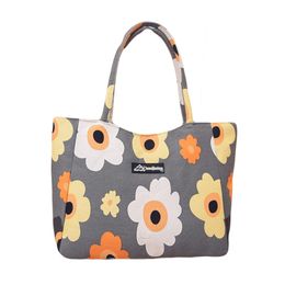 Fashion New Style Print Travel Large-Capacity Bag Multicolor Waterproof Beach Mom Canvas Tote Bag