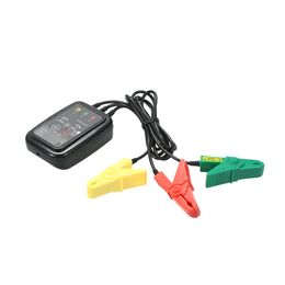 Digital Phase Sequence Tester Clamp Meters Non-Contact Detector with LED Indicator Positive/Reverse