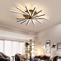 LED Chandelier Ceiling lights For Kitchen Studyroom Bedroom Living Room Dining Foyer Office Villa Indoor Aluminium Fixtures