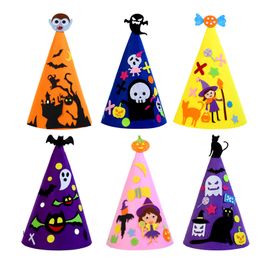 Decompression Toy Handmade Hat Crafts Creative DIY Kits Non-Woven Material Family Party Activity
