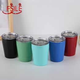 304 Stainless Steel Milk Children's Straw Cup, Small Capacity Insulated Coffee Portable Outdoor Water Cup