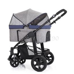 Dog Car Seat Covers Medium And Large Pet Stroller High-end Hand Push Rescue Four-wheeled Out Bag Separation