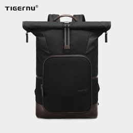 Backpack Men Anti Theft Tigernu Roll Top Large Capacity 15.6 inch Laptop Business Travel High Quality Male School Bags