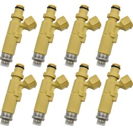 8pcs High Quality Auto Fuel Injector Nozzle For Toyota Corolla EE111 4EFE EE10# 5EFE Caldina ET196 OEM 23250-11130 23209-11130