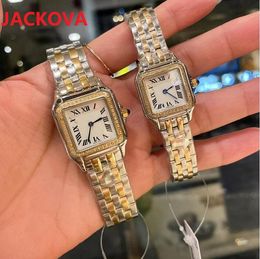 mens womens diamonds quartz watches suqare designer full 904L stainless steel wristwatches sapphire super luminous watch