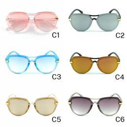 Cool Kids Big Eyes Pilot Sunglasses Simple Clean Frame With Oversize Mirror Lenses Fix By Rivet