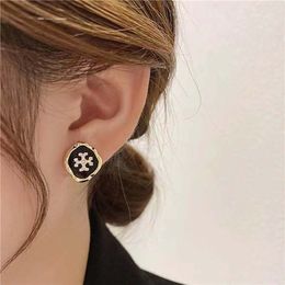 S2794 Fashion Jewellery S925 Silver Post Earrings For Women Irregular Square Snowflow Rhinestone Stud Earrings