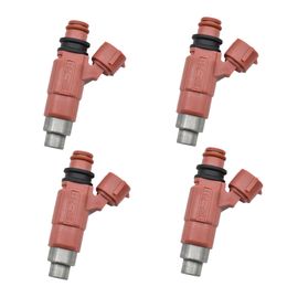 4pc Fuel Injectors Nozzle Tested Gasoline INP784 For Mazda B2200 2.2L L4 BT-50 4 holes FENP13-250