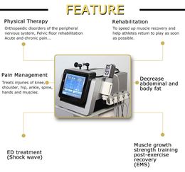 shockwave machine tecar ems physical therapy equipment full body massager hot products for sale