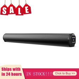 2000mAh Wireless Game Speaker Soundbar USB 3D Stereo Subwoofer AUX FM Home Clock Indoor Sound Bar Computer Loudspeaker