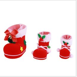 Creative Christmas Decoration Candy Stocking Socks Small Accessories Gift Storage Sock Mini Pendant Holiday Gifts Bag