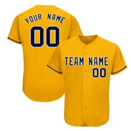Custom Men Baseball 100% Ed Any Number and Team Names, If Make Jersey Pls Add Remarks in Order S-3XL 006