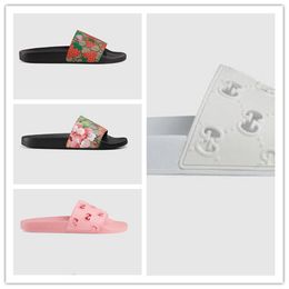 2021 luxury Designer Women Sandals Correct Flower Box Dust Bag Shoes snake print Slide Summer Wide Flat Sandal Men Slippers with boxs size 35-46------0