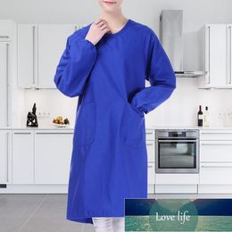 Apron Adjustable Durable Polyester Long Sleeve Kitchen Apron for Cooking Factory price expert design Quality Latest Style Original Status