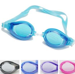 Swimming Goggles with Earplug Outdoor Clear Swim Glasses No Leaking Anti UV Protection Waterproof Swimming Eyewear for