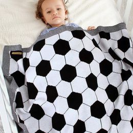 Spring Autumn Winter Infant Baby Boy Girl Knit Hexagon Blanket born Quilt Boys Girls Hold 210429