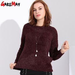 Winter Female Coat Long Sleeve Casual Pullover Women Jumpers Knitted Sweater Pull Femme Hiver Knit Top 210428