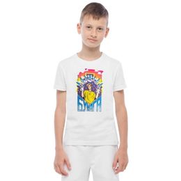 Kids 100% Cotton T Shirts Merch A4 Paper Print Casual Family Clothing Fashion Tops T-shirt Children Adult 4 210724