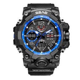 Digital Men Sport Watch Outdoor Waterproof Alarm Clock Luminous LED Electronic Watches TPU Quartz Wristwatches Relogio Masculino