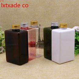 300ml Empty Plastic Square Packaging Bottle New Style Originales Refillable Big Cosmetic Containers Retailgood qty