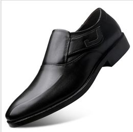 Leather Formal Business designer Dress Shoes Male Office Work Flat Oxford Breathable Party Wedding Anniversary Shoe 38-48