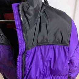 Erkek Aşağı Pamuk Ceket Parka6 F Kış Açık Bayan Moda Klasik Rahat Sıcak Unisex Nakış Fermuarlar Coat Outwearzlf Tops