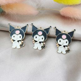 10pcs cute cartoon Enamel Charms Alloy Jewelry DIY Accessories Game characters Pendants Earring Floating Charm YZ690