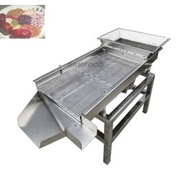 Commercial 220V Vibration Screening Machine Large Sorting maker Plastic Particle Screen Stainless Steel Separation Equipment 120W