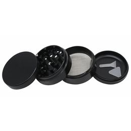 Space Case 63mm Large Grinder 4pcs Aluminum space case Grinder tobacco smoke cigarette detector grinding smoke Tobacco Grinder Fit