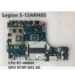 Original laptop Lenovo Legion Legion 5-15ARH05 Motherboard NM-D041 CPU R7-4700H GPU N18P G62 4G FRU 5B20S44553 5B20S44554