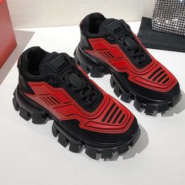 Mens and womens platform casual shoes designer non slip wear resistant breathable exclusive custom couple lace up flat shoess fashion classic high quality sneakers