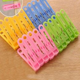 Home Windproof clothespins plastic clothes clip Hanger underwear socks drying clips Hook RH4112