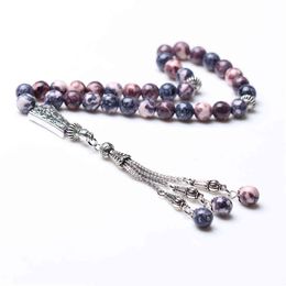 Design Muslim Rosary Turkish 8mm Rain Stone Islamic Prayer Beads 33 Tasbih